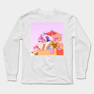 Village in a desert Long Sleeve T-Shirt